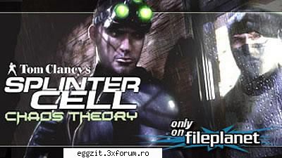 splinter cell - chaos by: the following method to enable cheat codes in the game. 
1)start the game